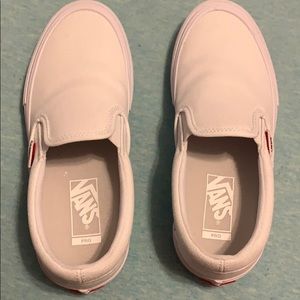 White Vans Pros